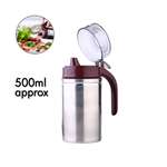 Stainless Steel Oil Dispenser With Small Nozzle (500ML)